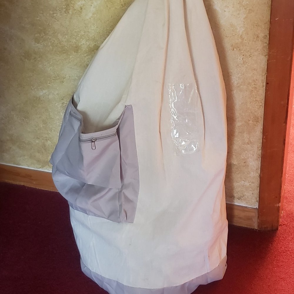 Brand New Giant Canvas Laundry Duffel Bag